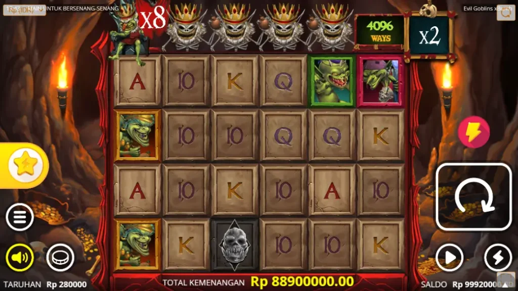 Tampilan Dasar Evil Goblin xBomb