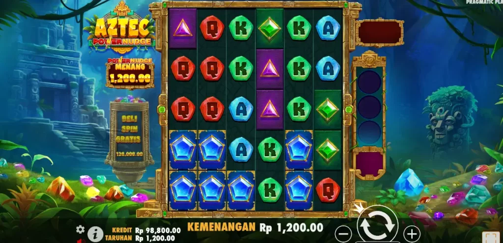 Tampilan Awal Aztec Powernudge