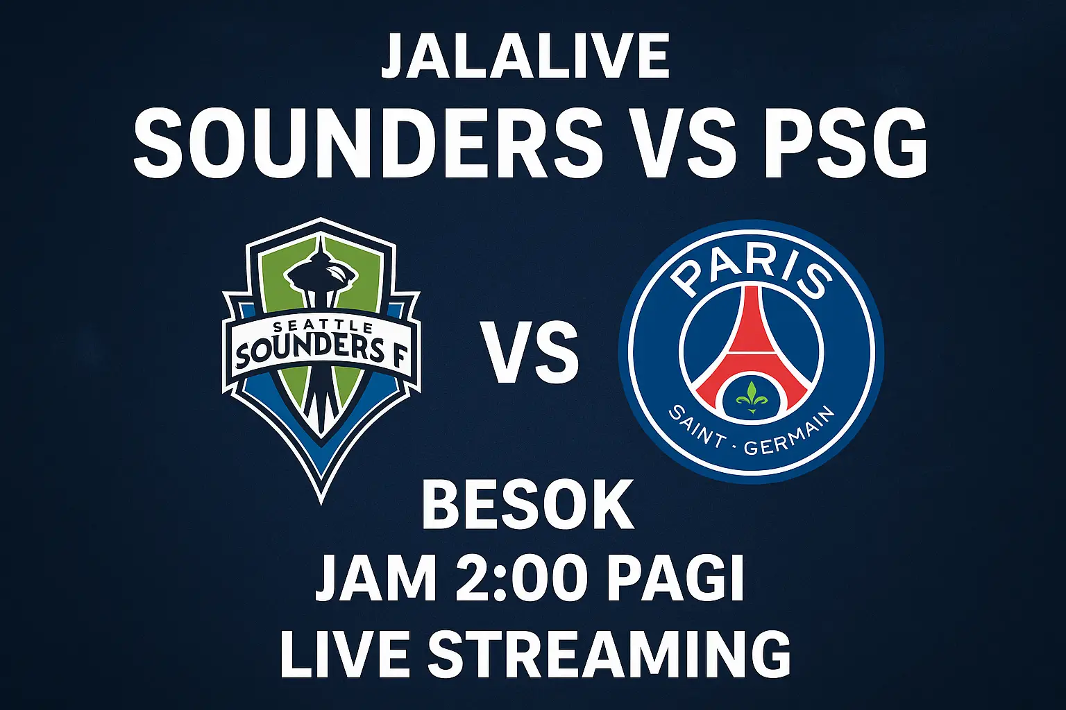 Jadwal Fifa Club World Cup 2025 Besok: Sounders vs PSG Jam 02.00 WIB di Jalalive