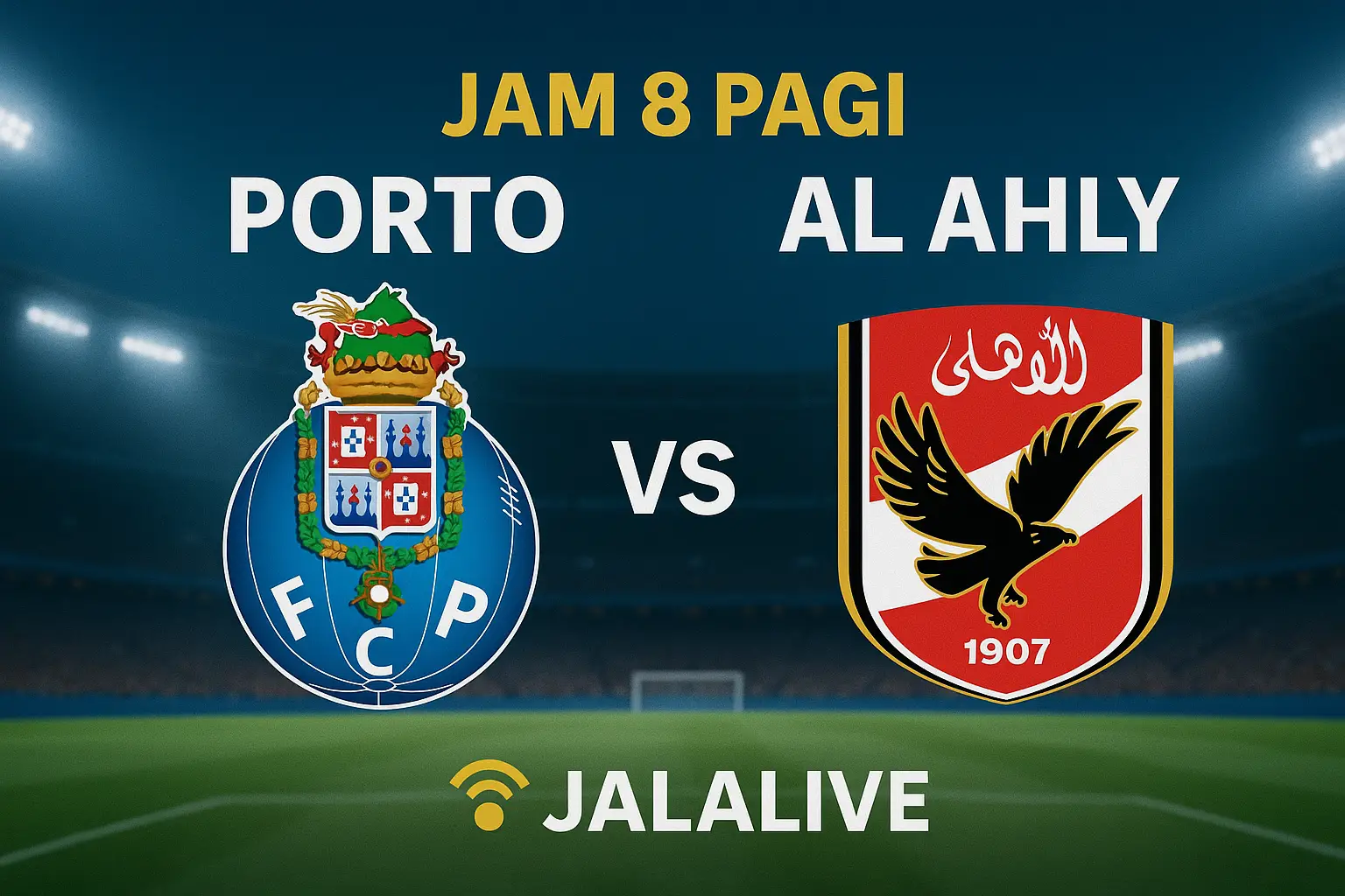 Jadwal Porto vs Al Ahly Besok Jam 08.00 WIB – Jalalive Tayang Eksklusif Piala Dunia Antarklub 2025