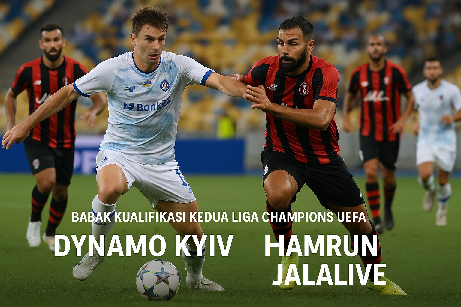 Dini Hari Ini Dynamo Kyiv vs Ħamrun di Kualifikasi Liga Champions UEFA Jam 01.00 WIB Jalalive - Siapkah Kedua Tim Menunjukkan Kemampuan Terbaiknya?