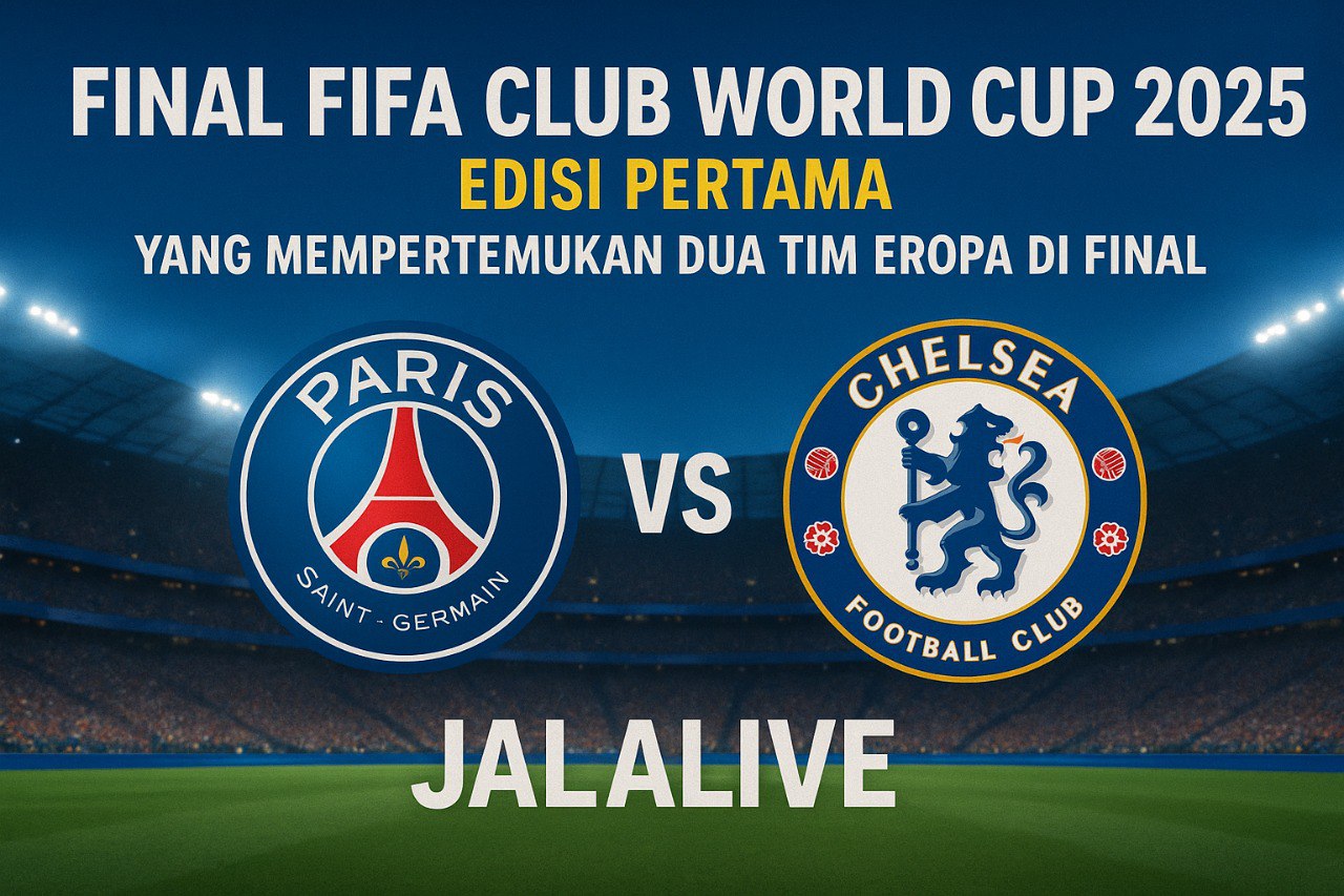 Final FIFA Club World Cup 2025: Chelsea vs PSG Jadi Duel Dua Tim UEFA - Jalalive