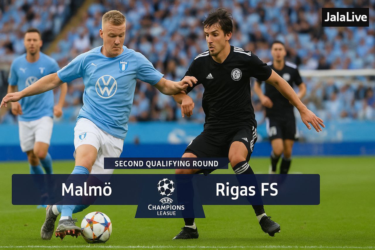 Nonton Malmö vs Rīgas FS Live Streaming Kualifikasi Kedua Liga Champions UEFA di Jalalive Pukul 00.00 WIB - Saksikan Pertarungan Seru!