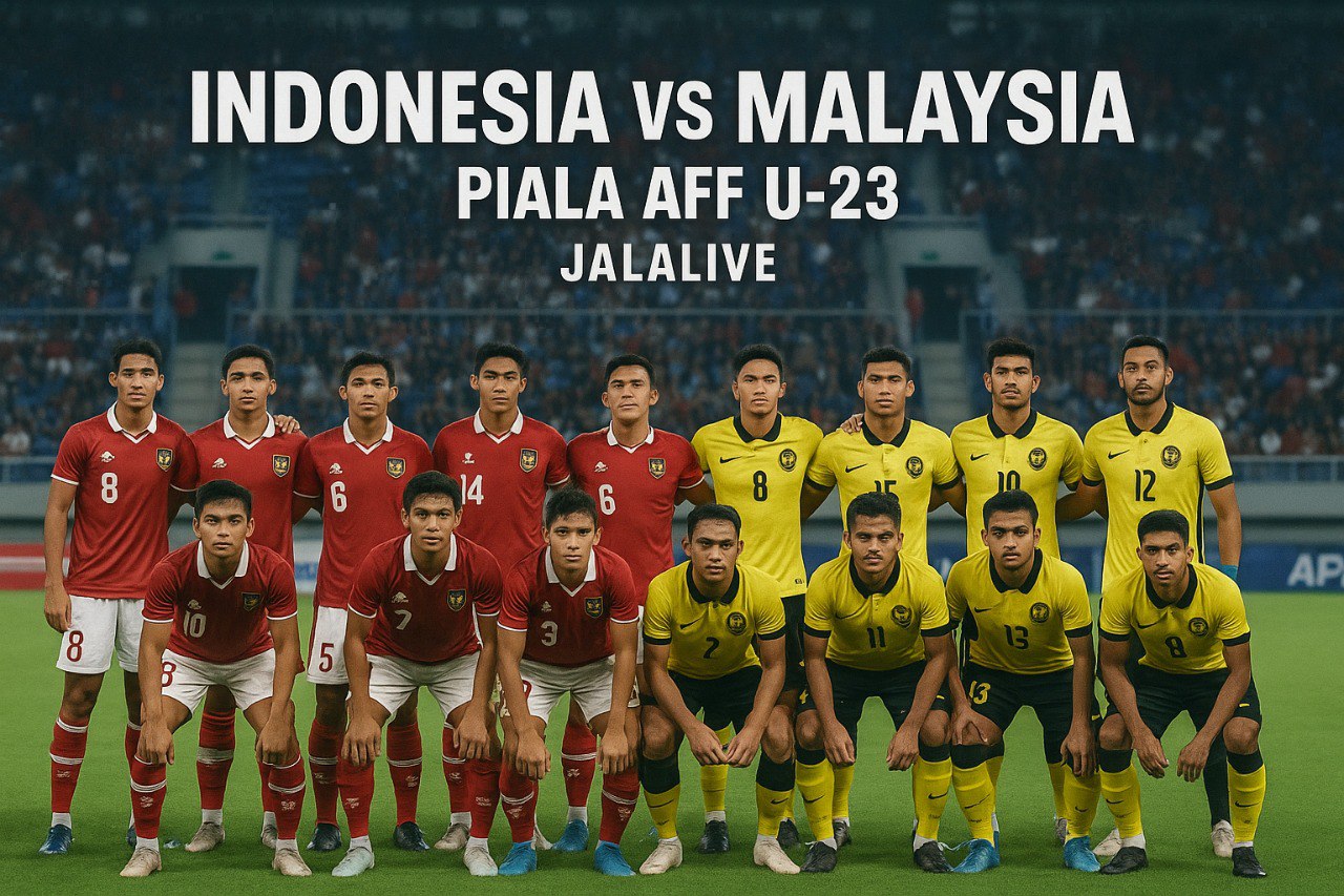Pertandingan Seru Malam Ini! Indonesia U-23 Hadapi Malaysia U-23 di Piala AFF – Saksikan Langsung di Jalalive Pukul 20.00 WIB