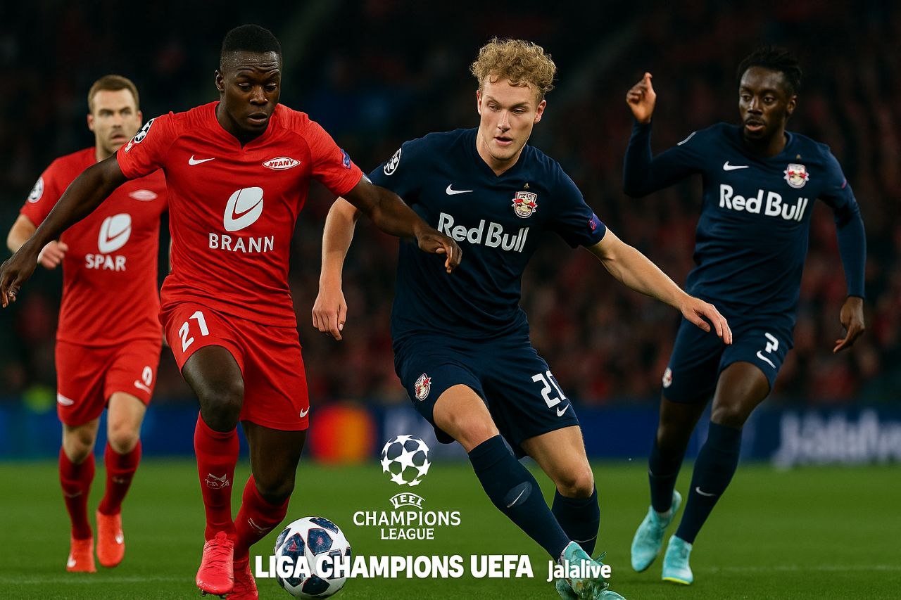 Saksikan Nonton Brann vs RB Salzburg di Liga Champions UEFA Pukul 00.00 WIB Live Eksklusif di Jalalive