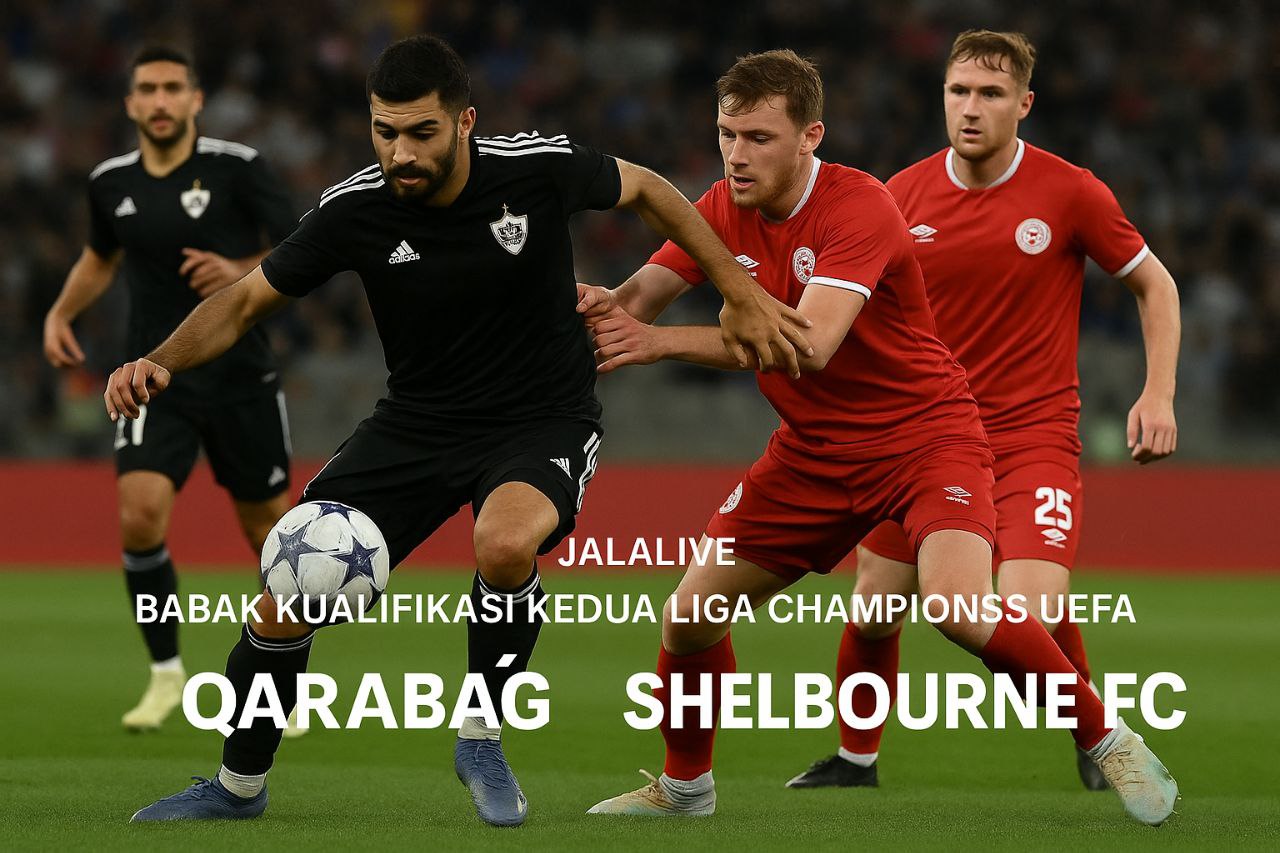 Saksikan Pertandingan Seru Nonton Qarabag vs Shelbourne FC Live Kualifikasi Kedua Liga Champions UEFA 23.00 WIB di Jalalive