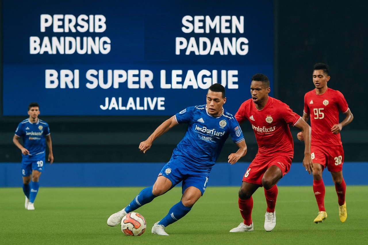 Jalalive: Jadwal Persib Bandung vs Semen Padang BRI Super League Kick-off 15.30 WIB Hari Ini!