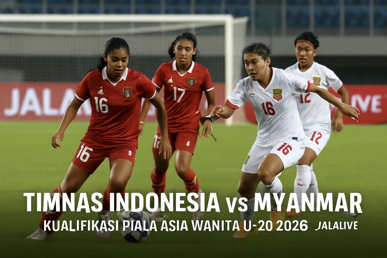 Nonton Timnas Indonesia vs Myanmar U-20 Wanita Live 16.30 WIB Hari Ini di Jalalive - Saksikan Aksi Seru di Laga Penting