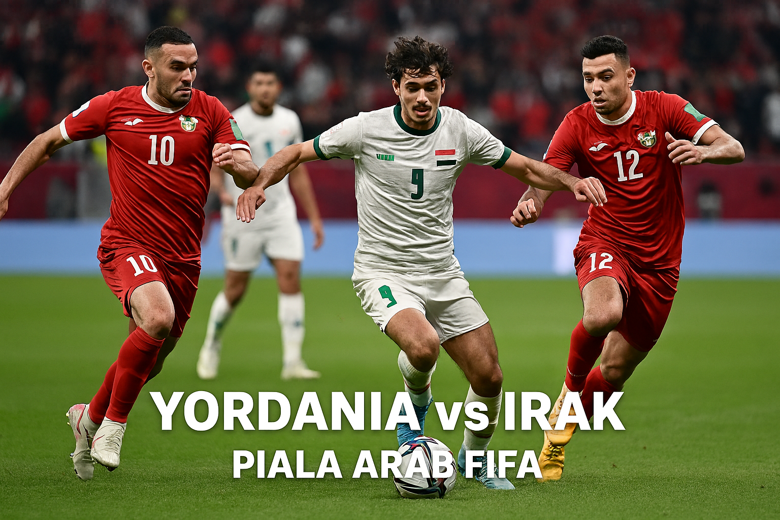 Prediksi Seru dan Analisis Panas - Jalalive Prediksi Panas Yordania vs Irak di Piala Arab FIFA Malam Ini 21.30 WIB
