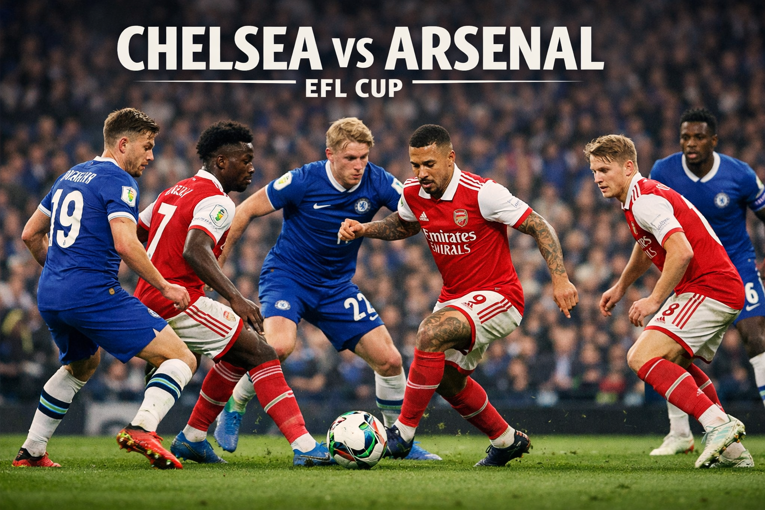 Chelsea vs Arsenal EFL Cup Dini Hari Ini Pukul 03.00 WIB: Link Live Streaming Seru di Jalalive dengan Duel Panas London