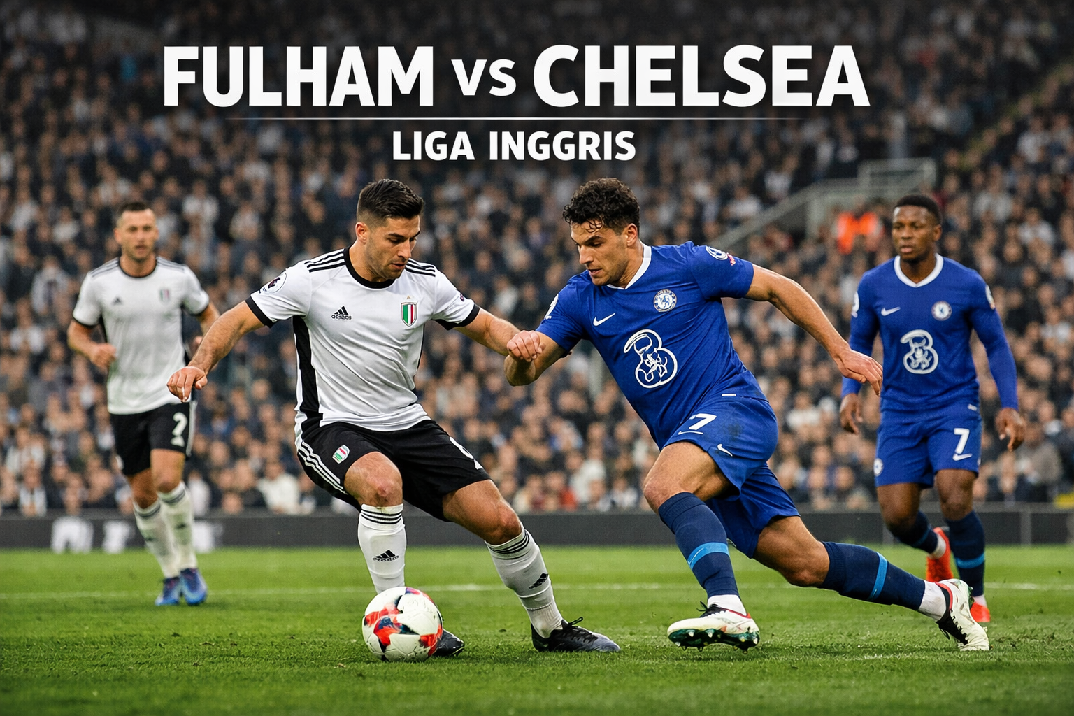 Fulham vs Chelsea: Derby London Penuh Gengsi, Pertandingan Seru dengan Sejarah Panjang di Jalalive!