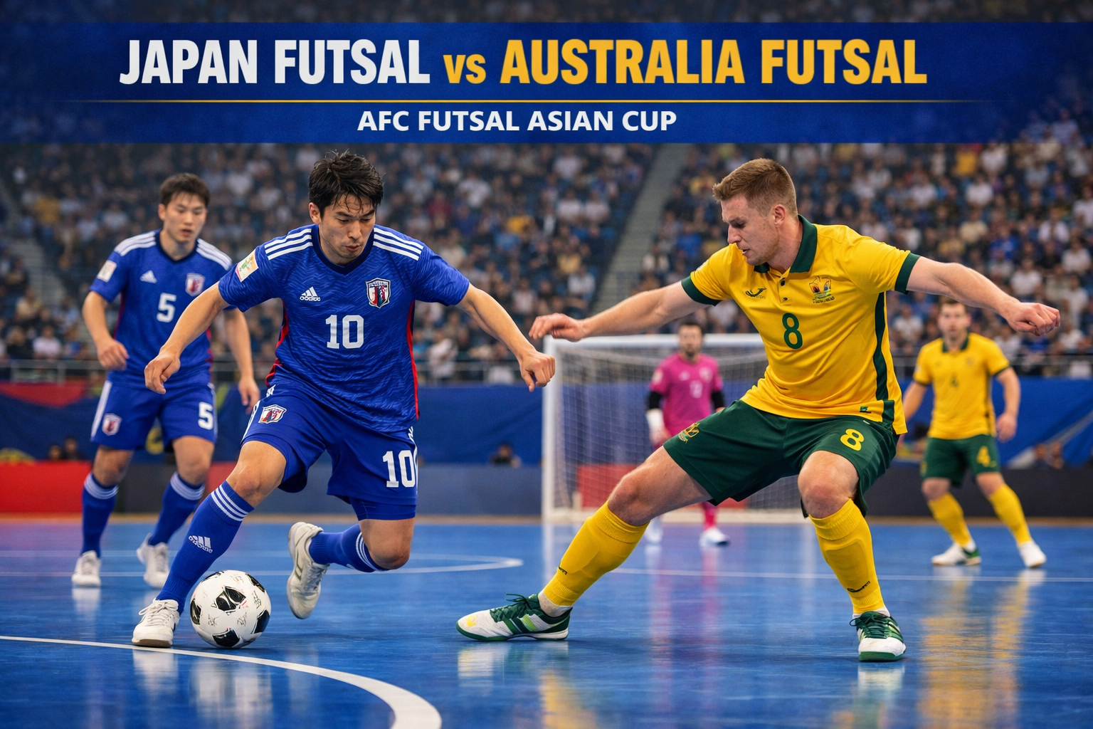 Jalalive Sajikan Duel Panas Japan Futsal vs Australia Futsal di AFC Futsal Asian Cup Sore Ini Pukul 15.00 WIB - Pertarungan Seru Menanti di Turnamen Bergengsi Asia