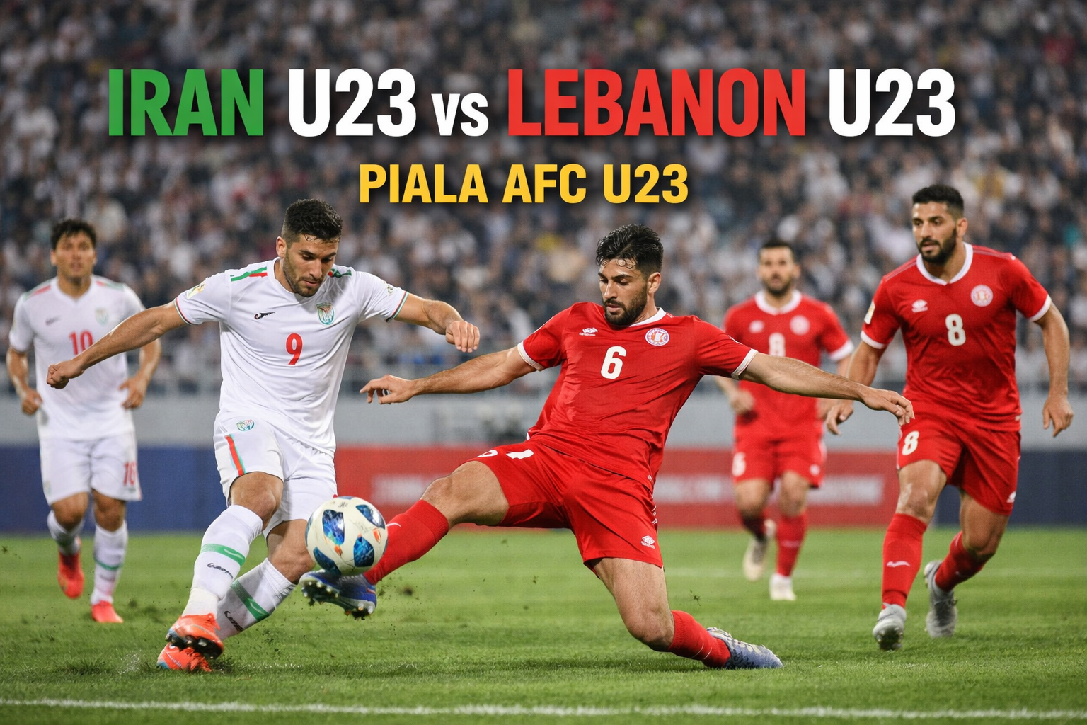 Jalalive Siarkan Iran U23 vs Lebanon U23 Sore Ini - Kesempatan Emas Menyaksikan Pertarungan Panas di Lapangan