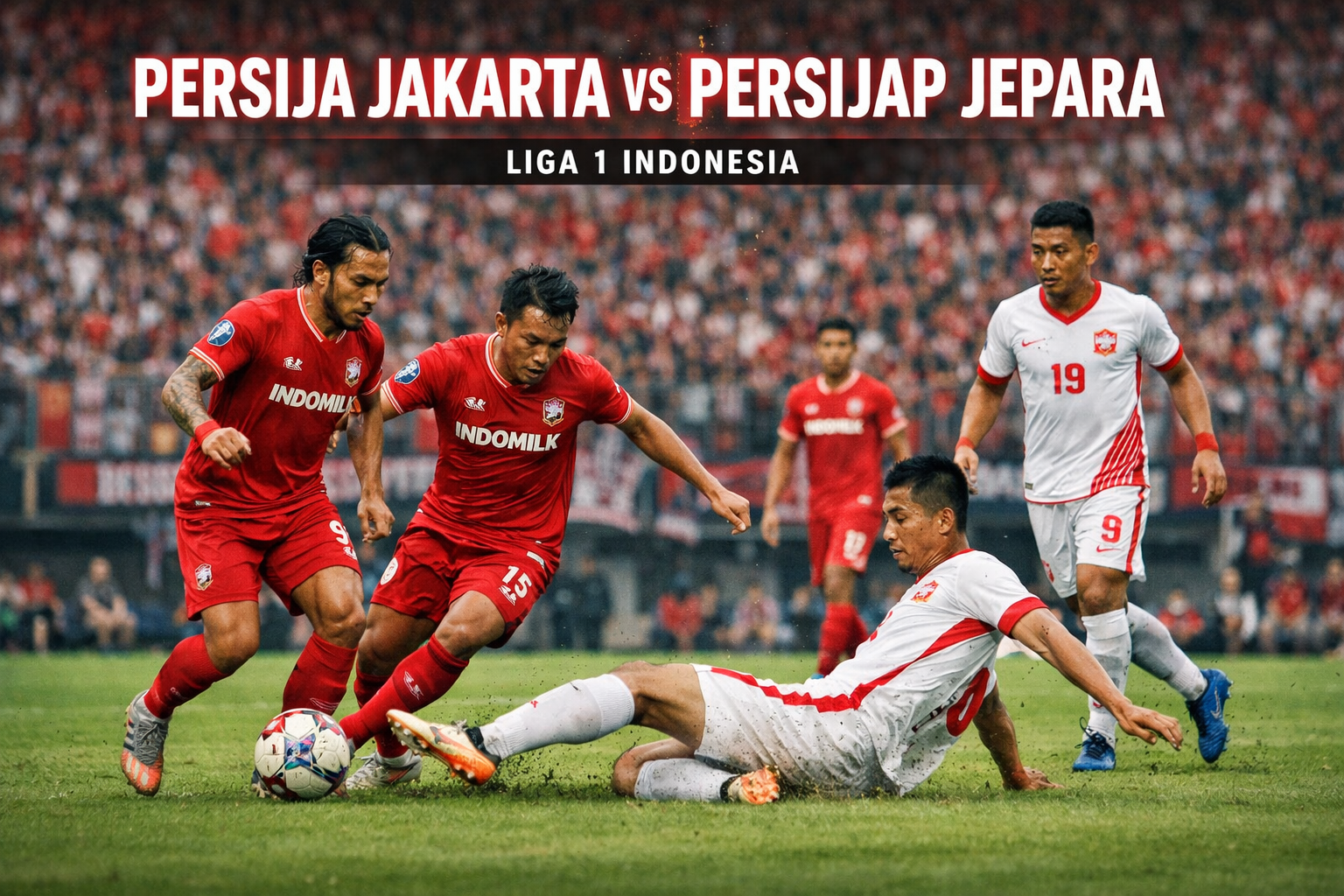 Jalalive Siarkan Persija Jakarta vs Persijap Jepara Liga 1 Sore Ini Pukul 15.30 WIB – Pertempuran Sengit di Stadion Utama Jakmania