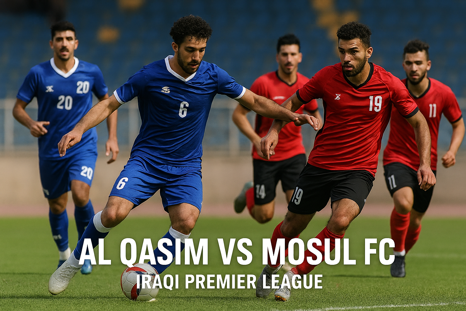 Jalalive Soroti Duel Panas Al Qasim vs Mosul FC Liga Primer Irak Malam Ini Pukul 19.00 WIB - Pertarungan Seru yang Tak Boleh Dilewatkan