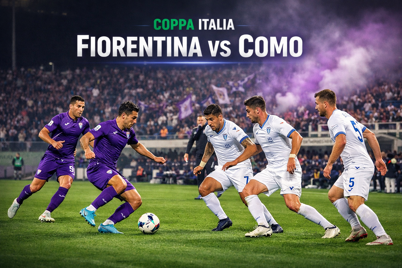 Jalalive Soroti Fiorentina vs Como di Coppa Italia Dini Hari Ini - Duel Sengit untuk Tiket Babak Berikutnya