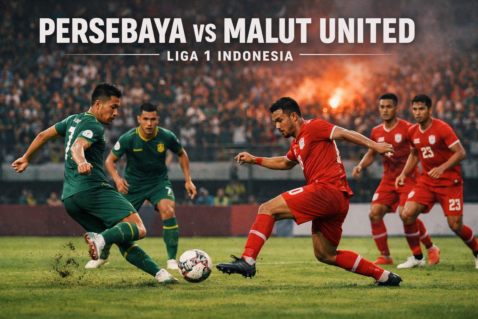 Persebaya Tantang Kekuatan Malut United di Liga 1 Indonesia Sore Ini 15.30 WIB Live jalalive - Duel Seru Menentukan Nasib Kedua Tim
