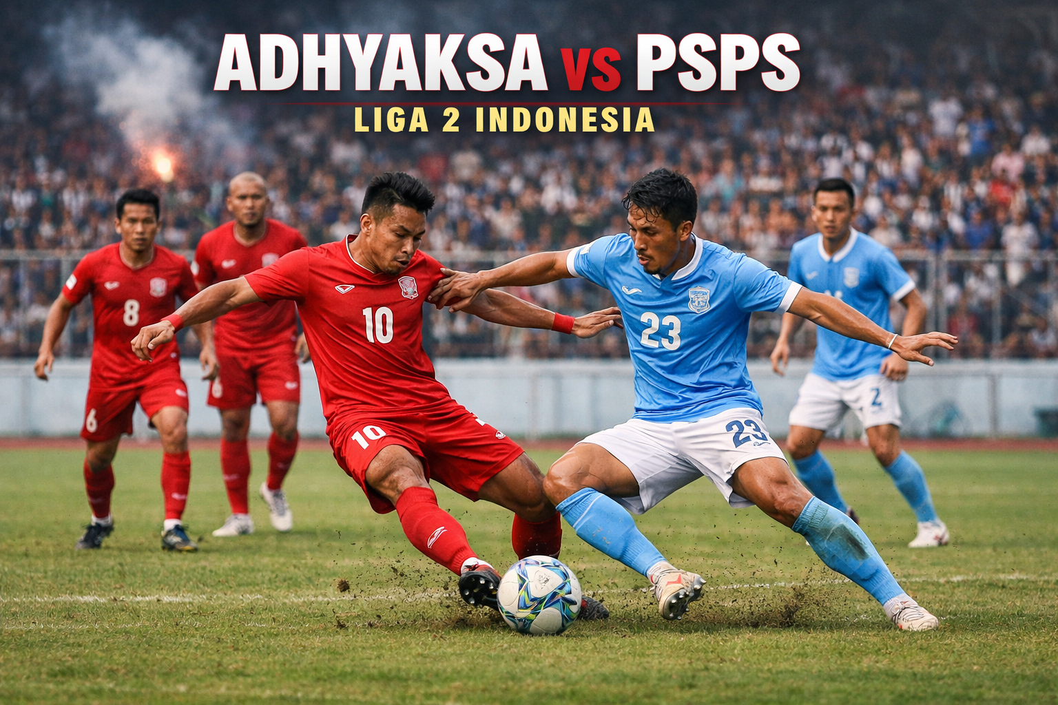 Adhyaksa vs PSPS Liga 2 Indonesia Malam Ini Pukul 20.30 WIB: Jalalive Kupas Tuntas Duel Panas Penentuan Poin Penting
