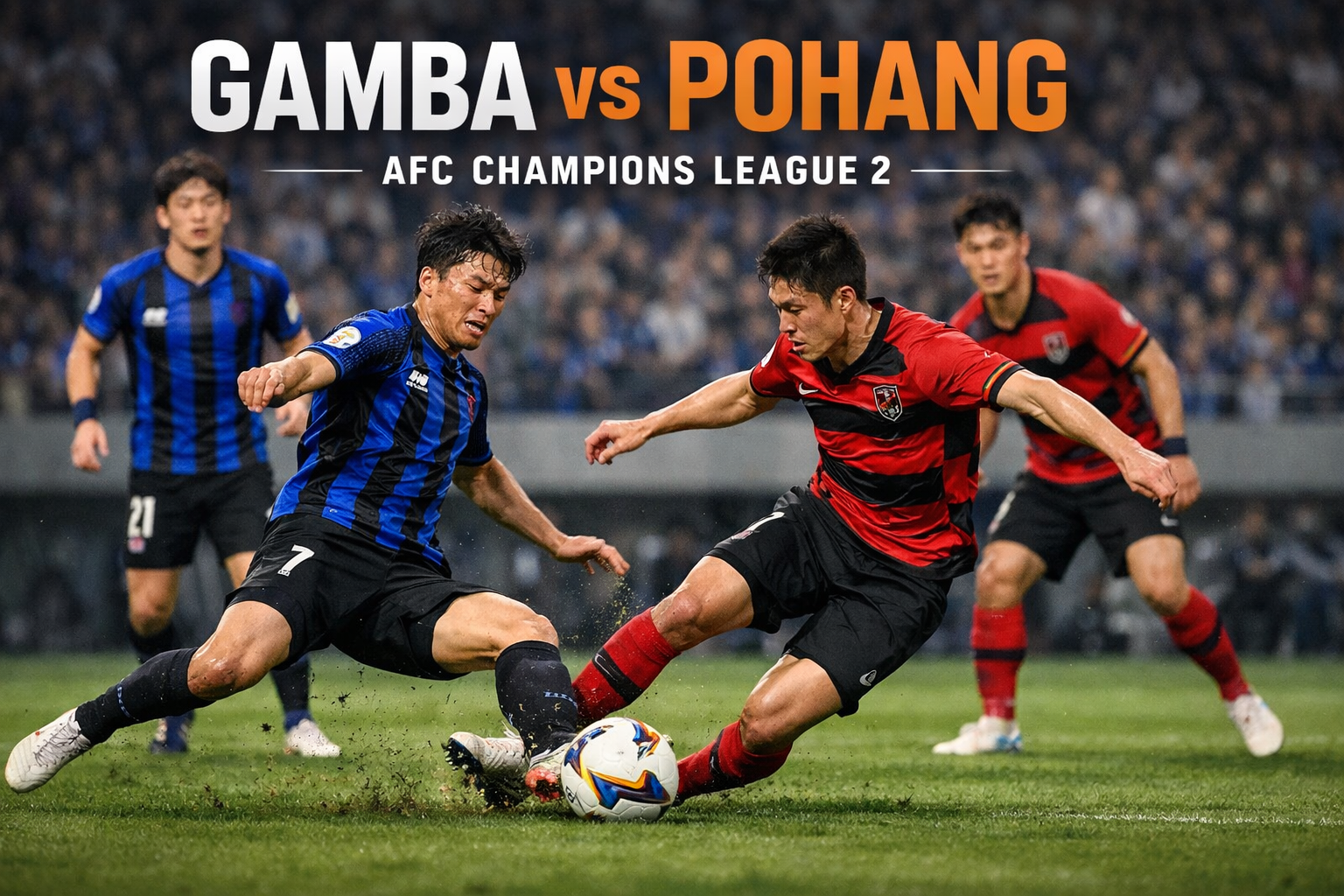 Jalalive : Gamba Osaka vs Pohang Steelers Liga Champions 2 AFC Sore Ini Pukul 17.00 WIB