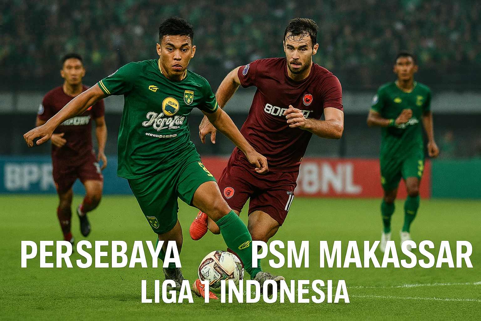 Jalalive : Persebaya Surabaya vs PSM Makassar Liga 1 Indonesia Malam Ini Pukul 20.30 WIB