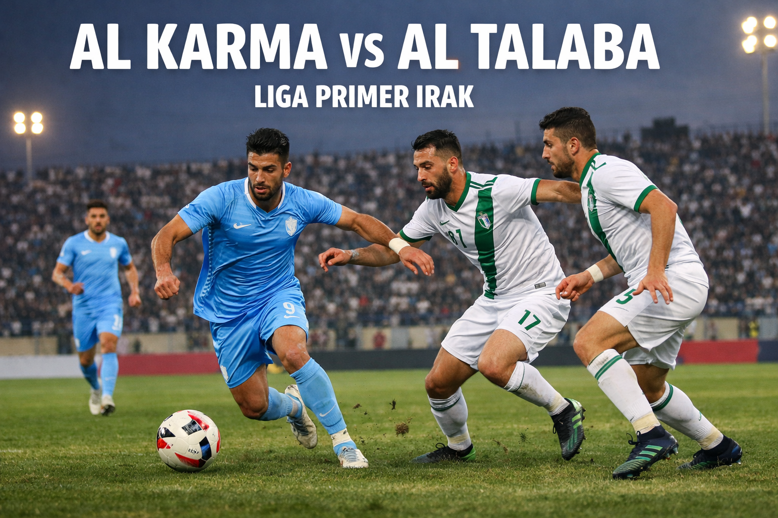 Jalalive Sajikan Duel Panas Al Karma vs Al Talaba Liga Primer Irak Malam Ini Pukul 21.30 WIB - Pertarungan Sengit Menentukan Posisi Puncak