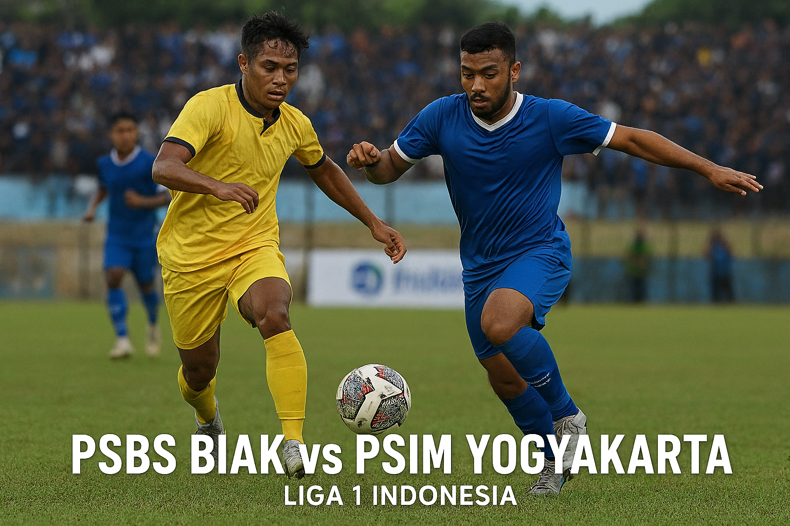 Jalalive Sajikan Duel Panas PSBS Biak vs PSIM Yogyakarta Liga 1 Indonesia Malam Ini Pukul 20.30 WIB - Pertarungan Sengit dalam Liga 1 Indonesia yang Menegangkan
