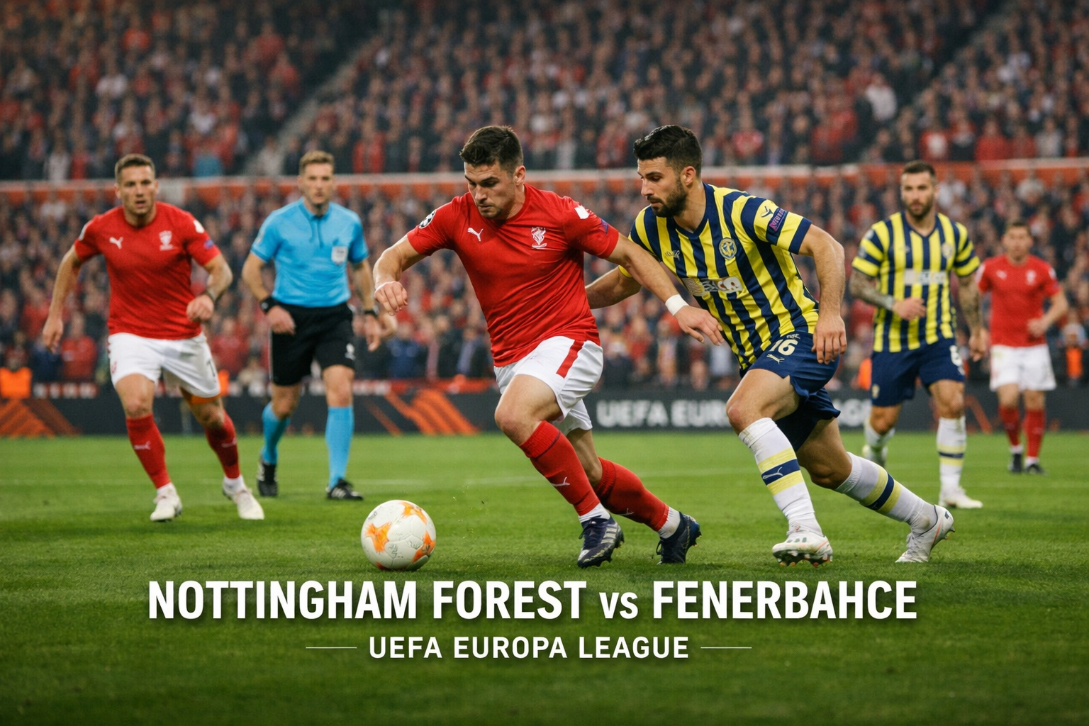 Nottingham Forest vs Fenerbahce Liga Eropa Dini Hari Ini Pukul 03.00 WIB - Jalalive Kupas Duel Panas Penentuan Nasib di Fase Krusial