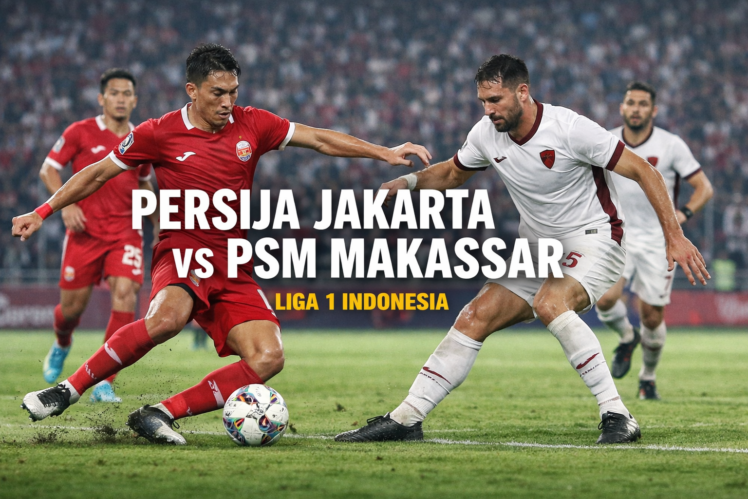 Persija Jakarta vs PSM Makassar Liga 1 Indonesia Malam Ini Pukul 20.30 WIB: Duel Panas Perebutan Tiga Poin Krusial di Jalalive
