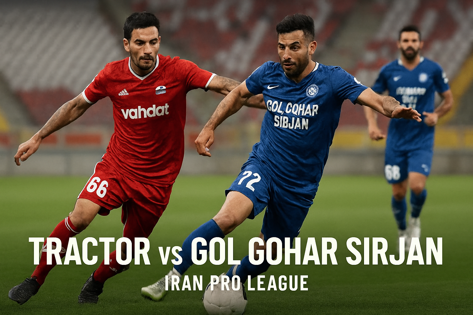 Tractor vs Gol Gohar Sirjan Liga Iran Malam Ini Pukul 22.45 WIB: Jalalive Kupas Duel Panas Penentu Posisi Klasemen