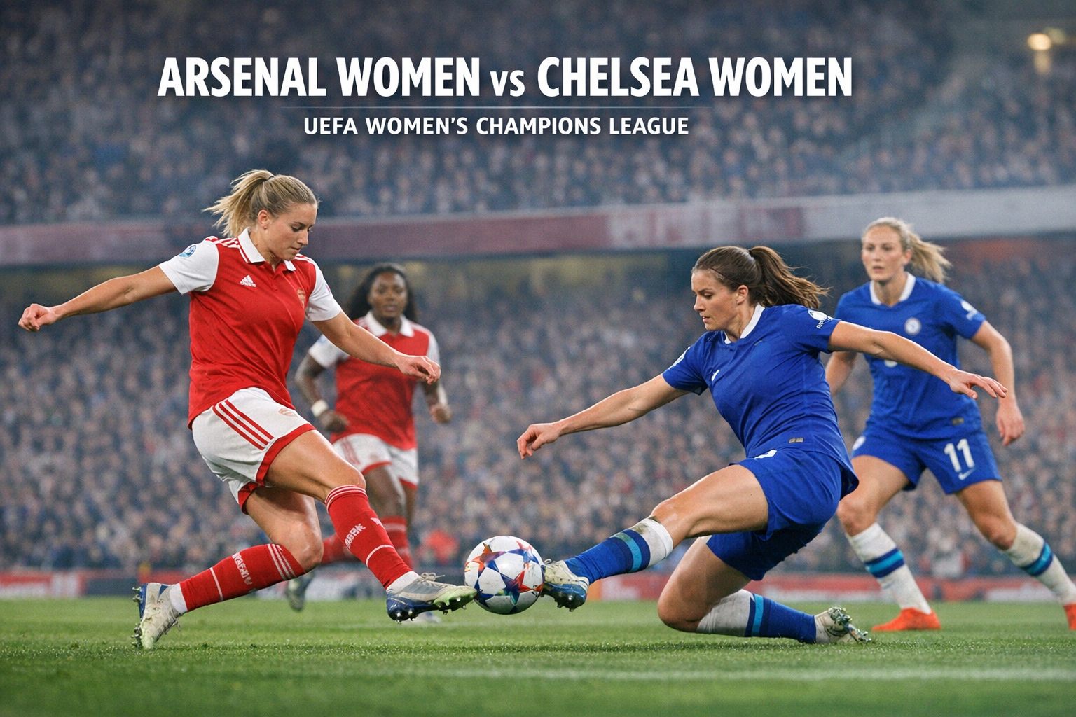 Arsenal Women vs Chelsea Women UEFA Women's Champions League Dini Hari Ini Pukul 03.00 WIB Live Eksklusif di Jalalive - Duel Panas yang Tidak Boleh Anda Lewatkan!