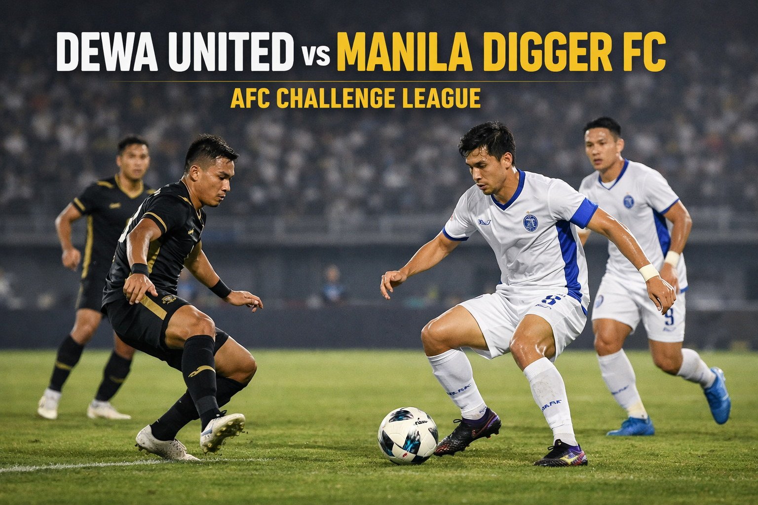 Dewa United vs Manila Digger FC Malam Ini Pukul 20.30 WIB di AFC Challenge League: Jalalive Bahas Duel Penentuan Nasib Kedua Tim