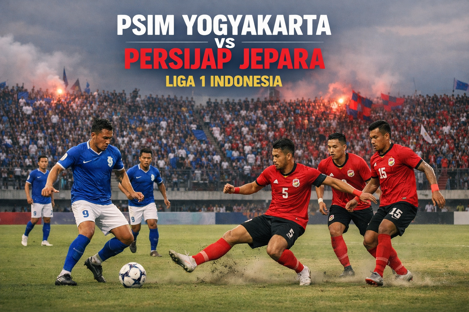 Jalalive Sajikan Prediksi Pertandingan Panas Dua Tim Bersejarah - PSIM Yogyakarta vs Persijap Jepara Liga 1 Indonesia Malam Ini Pukul 20.30 WIB