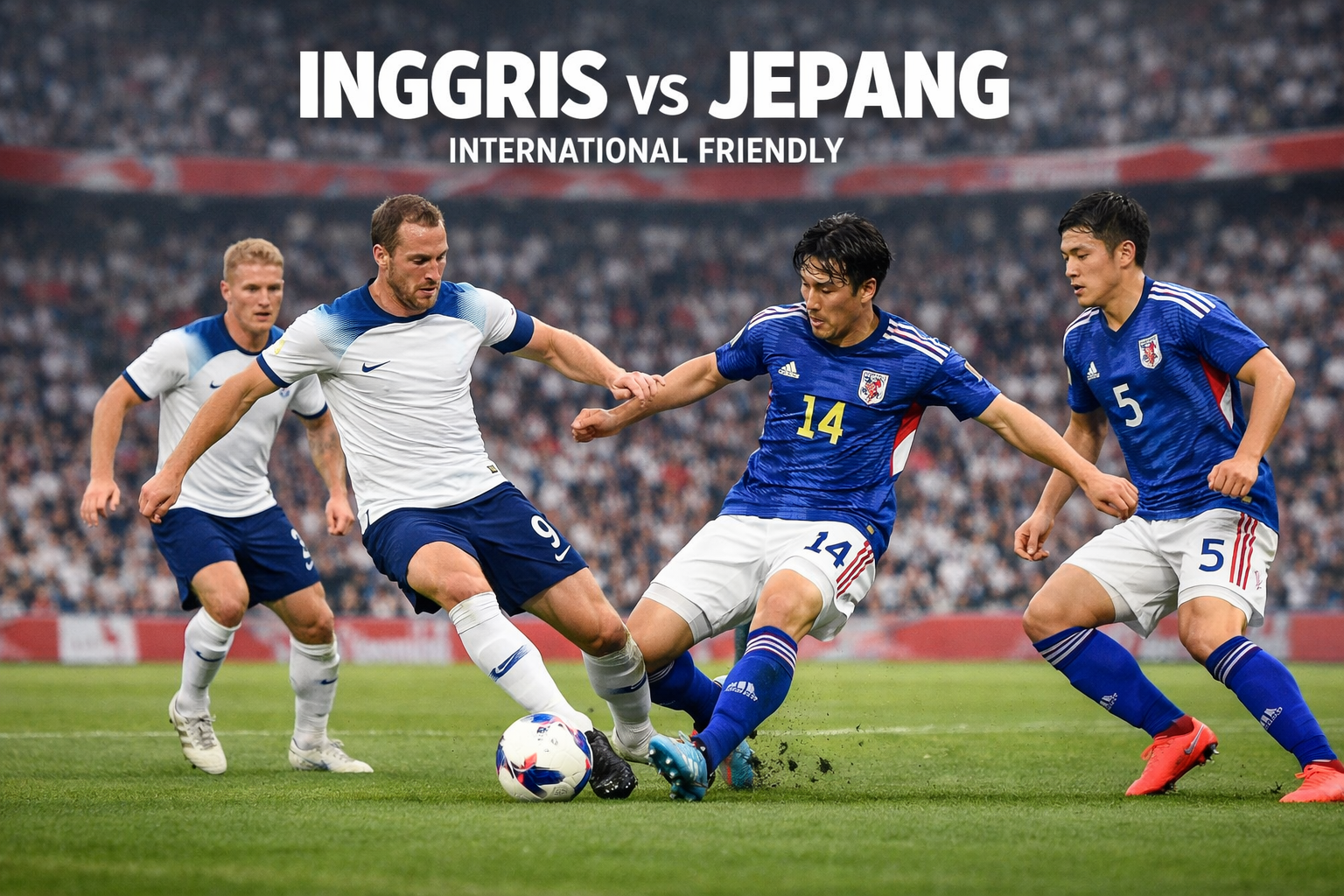 Inggris vs Jepang International Friendly Dini Hari Ini Pukul 01.45 WIB Jadi Laga Uji Coba Serius di Jalalive - Prediksi Menarik Menjelang Duel Sengit