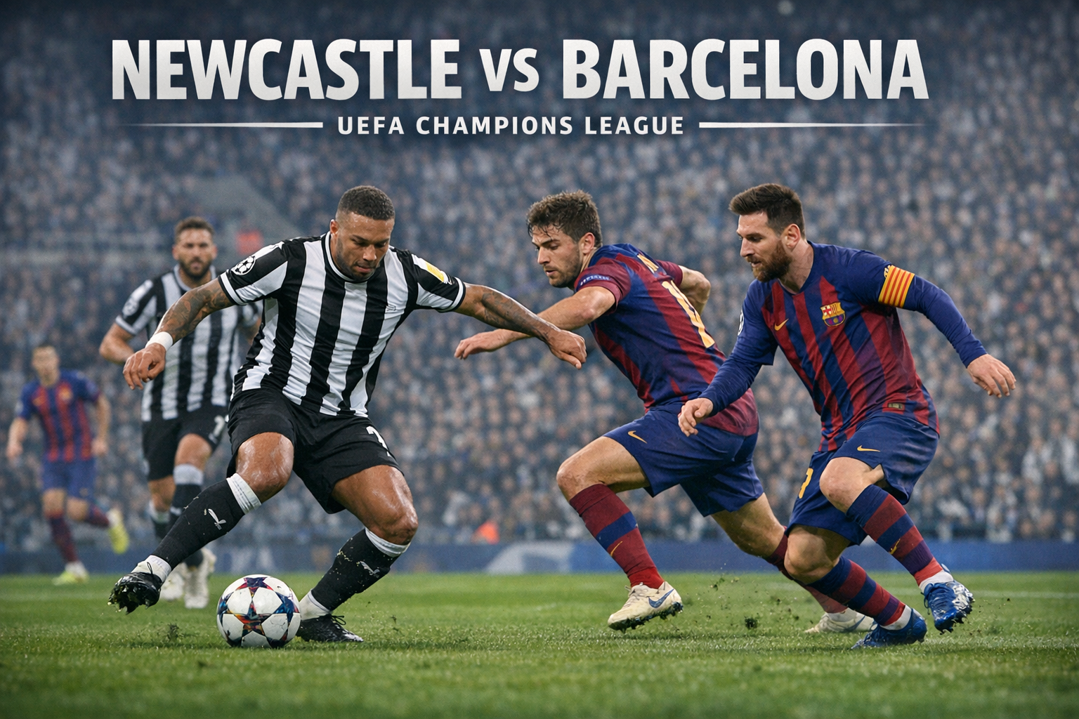 Jalalive : Drama di St James Park! Newcastle vs Barcelona Berakhir 1-1 Setelah Gol Telat Lamine Yamal Menghancurkan Kemenangan The Magpies