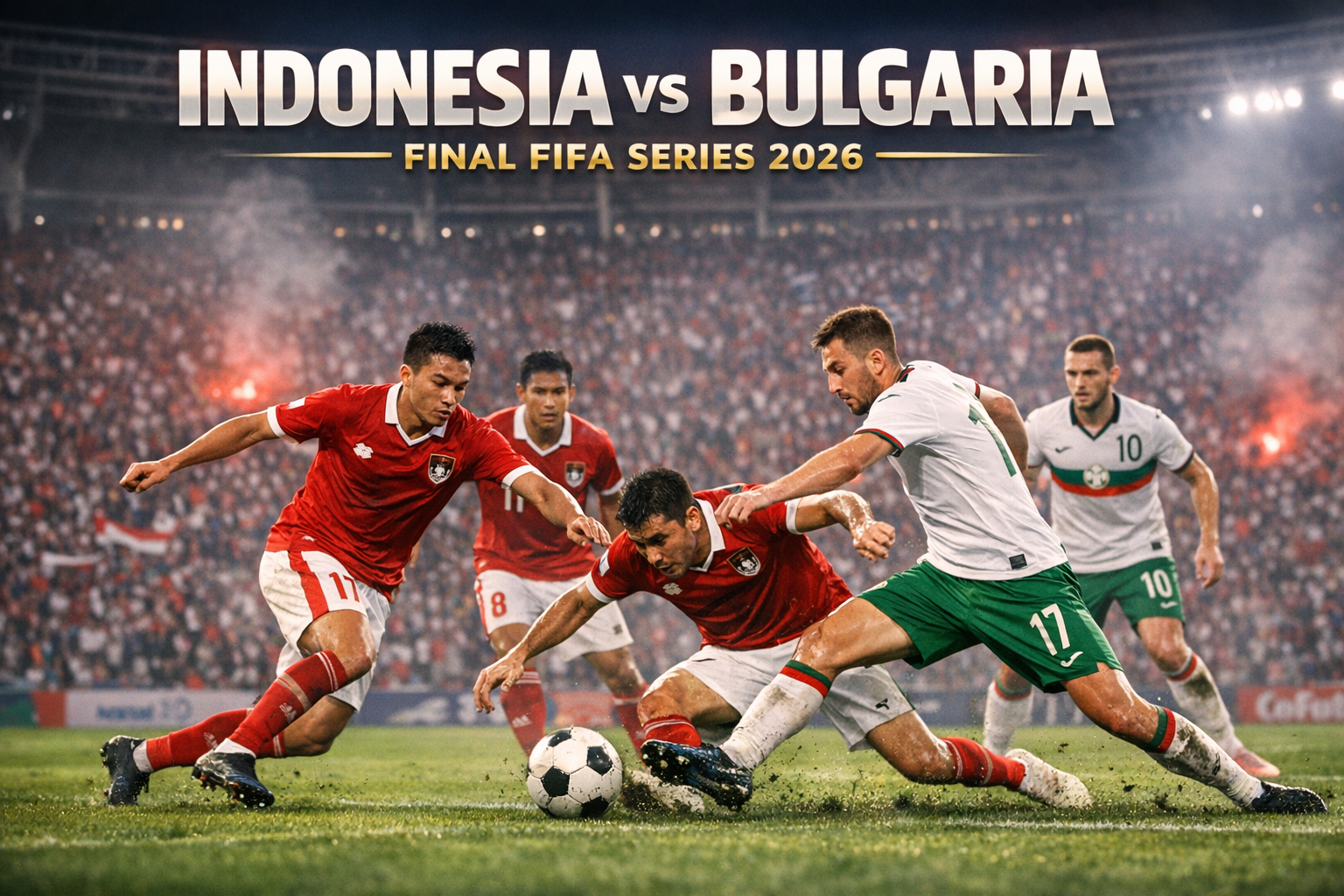 Jalalive Hadirkan Indonesia vs Bulgaria Final FIFA Series 2026 Malam Ini Pukul 20.00 WIB - Saksikan Duel Epik yang Memikat