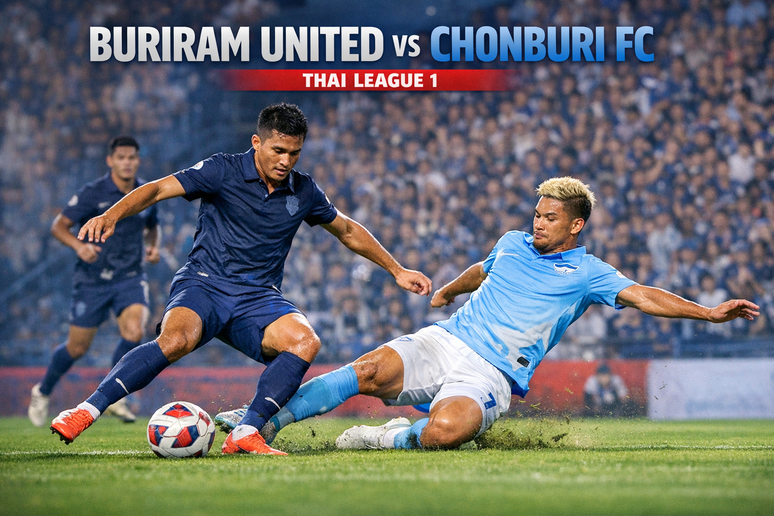 Jalalive – Link Nonton Buriram United vs Chonburi FC Liga 1 Thailand Sore Ini Pukul 18.00 WIB Live Streaming Gratis Saksikan Pertemuan Seru Kedua Tim dalam Liga Thailand