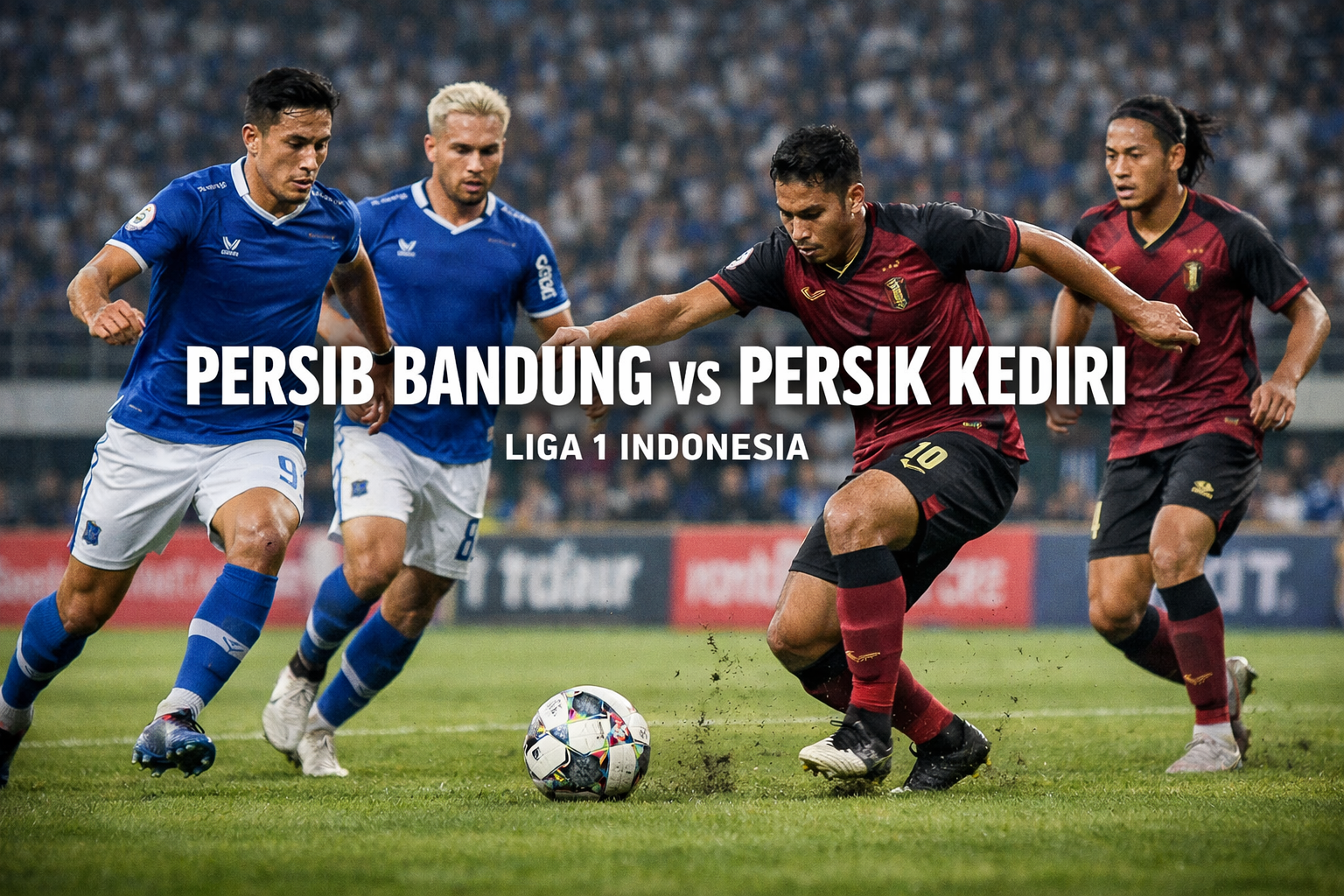 Jalalive: Persib Bandung vs Persik Kediri Liga 1 Indonesia Malam Ini Pukul 20.30 WIB - Streaming Live!