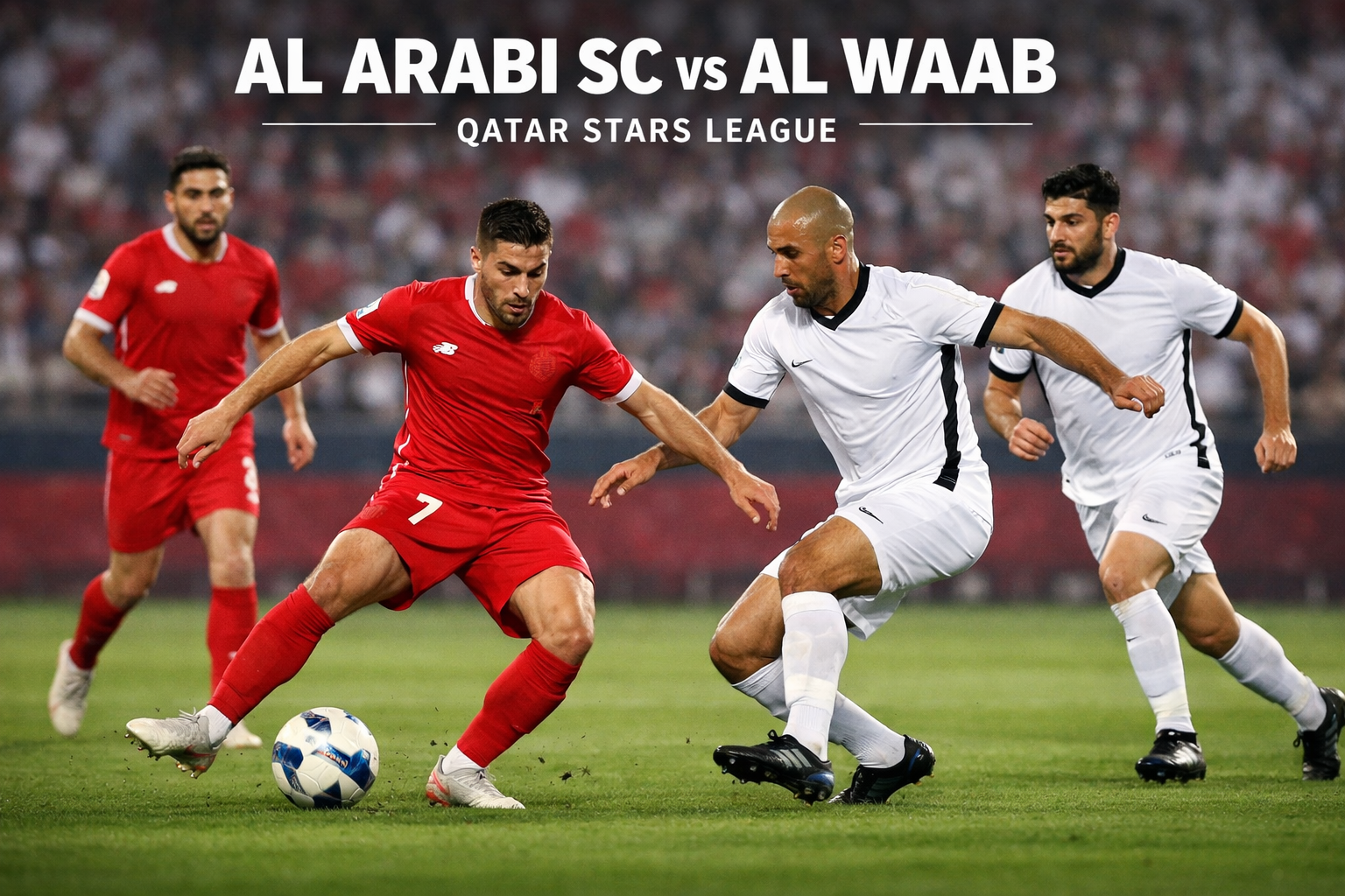 Jalalive Sajikan Duel Sengit Al Arabi SC vs Al Wabb di Qatar Stars League Dini Hari Ini Pukul 00.15 WIB
