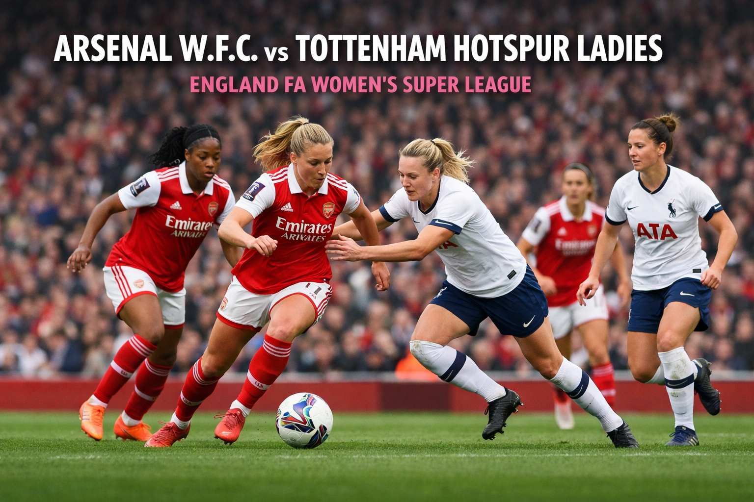Jalalive Siap Menyiarkan Arsenal W.F.C vs Tottenham Hotspur Ladies FA Women's Super League Dini Hari Ini 00.30 WIB