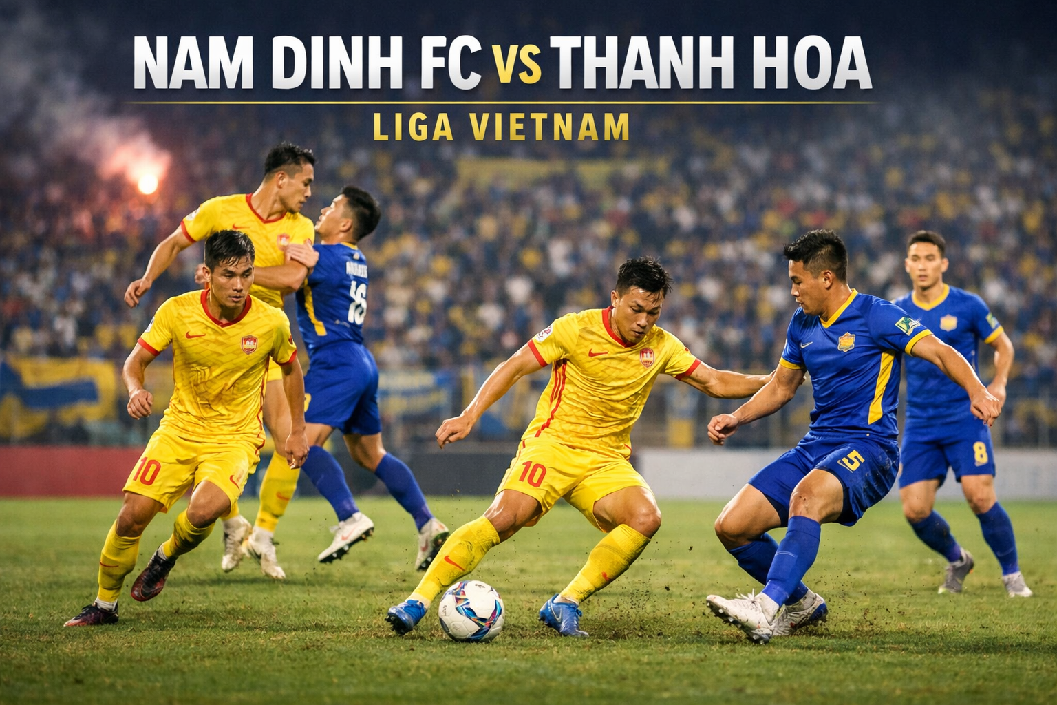 Jalalive Soroti Duel Panas Nam Dinh FC vs Thanh Hoa di Liga Vietnam Sore Ini Pukul 18.00 WIB – Rivalitas Sengit Menentukan Posisi Klase­men