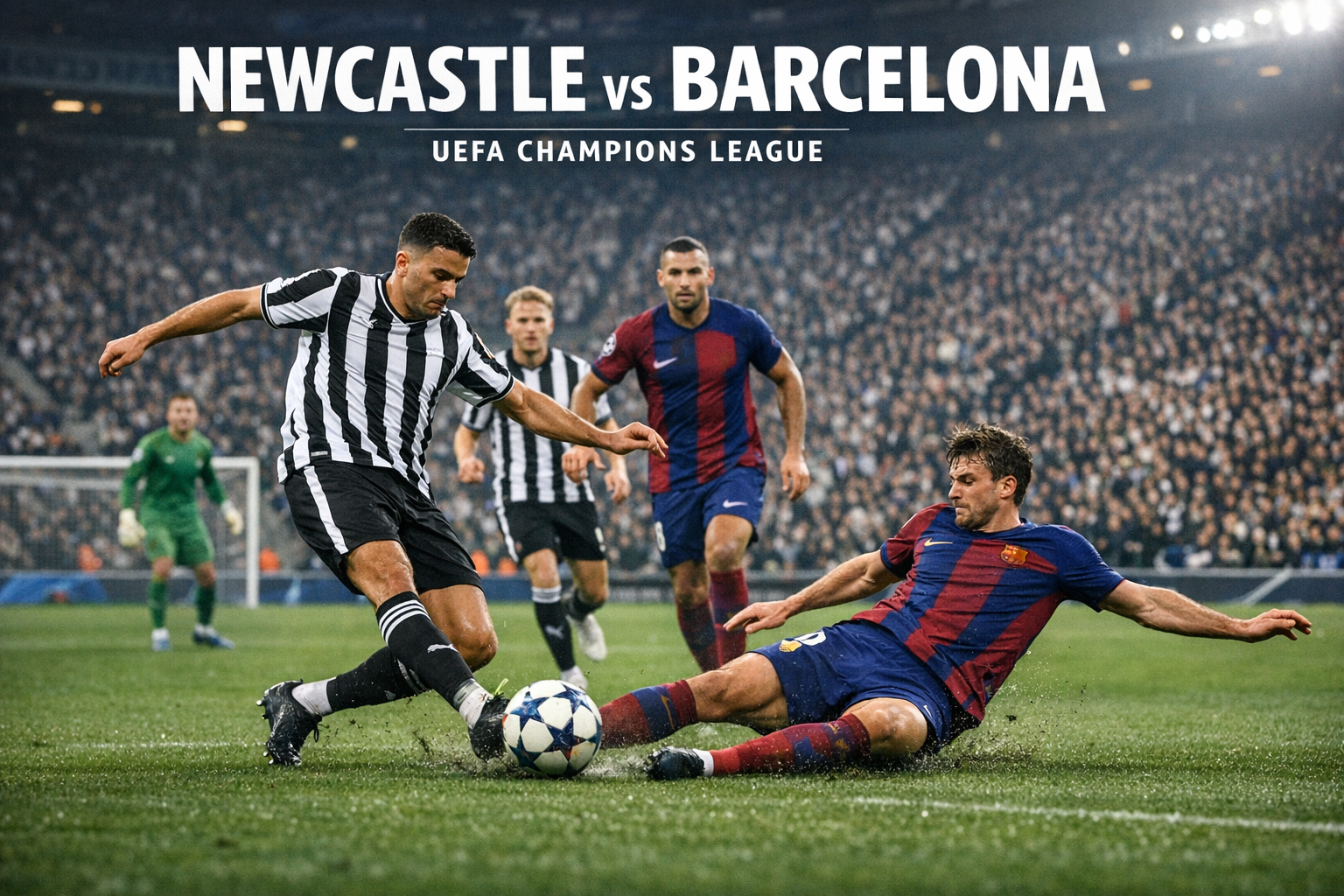 Newcastle menghadapi Barcelona pada laga Liga Champions UEFA dini hari ini pukul 03.00 WIB dalam pembahasan terbaru Jalalive