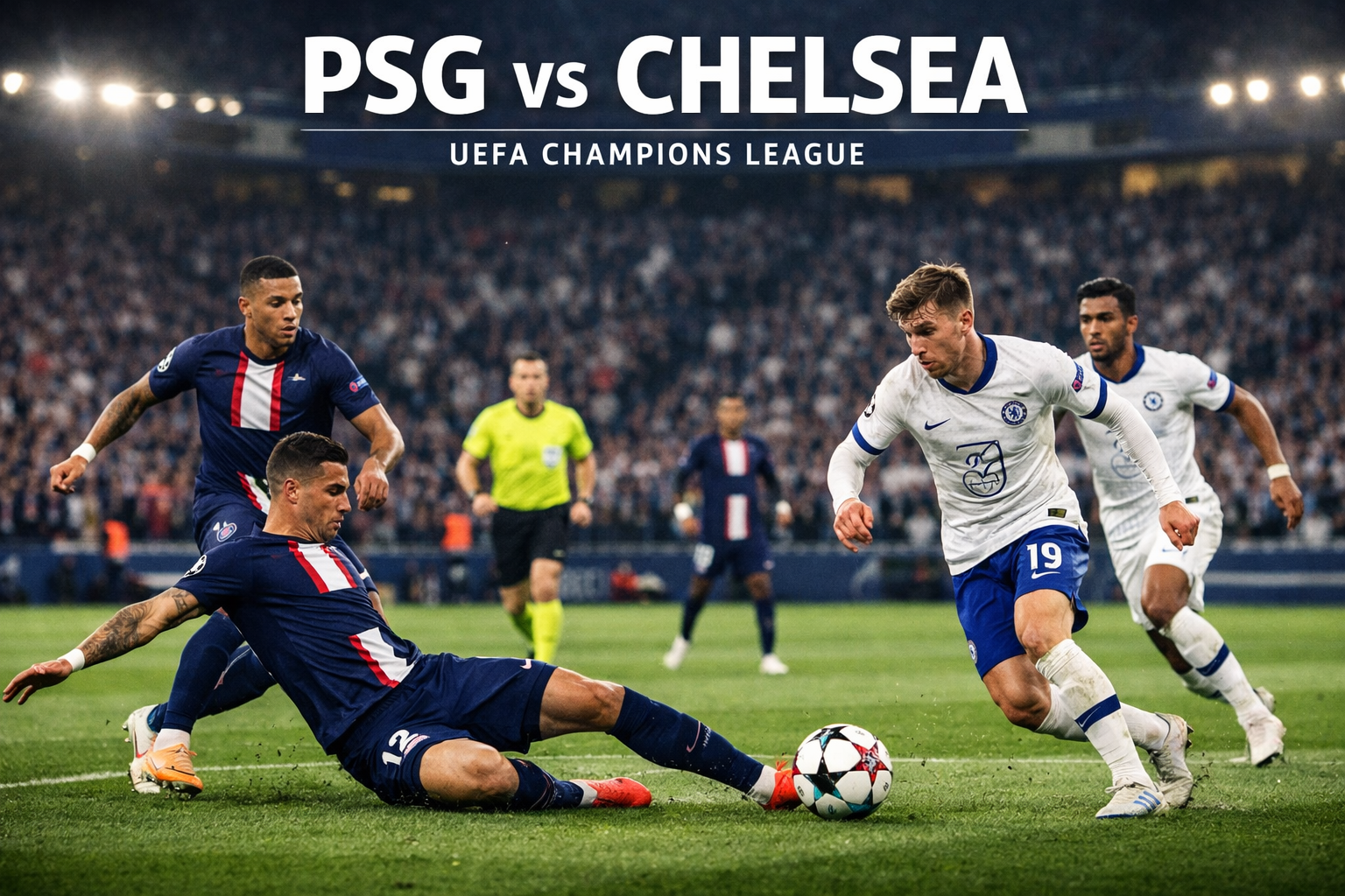 PSG vs Chelsea Liga Champions UEFA Dini Hari Ini Pukul 03.00 WIB: Link Nonton Live Streaming Gratis di Jalalive