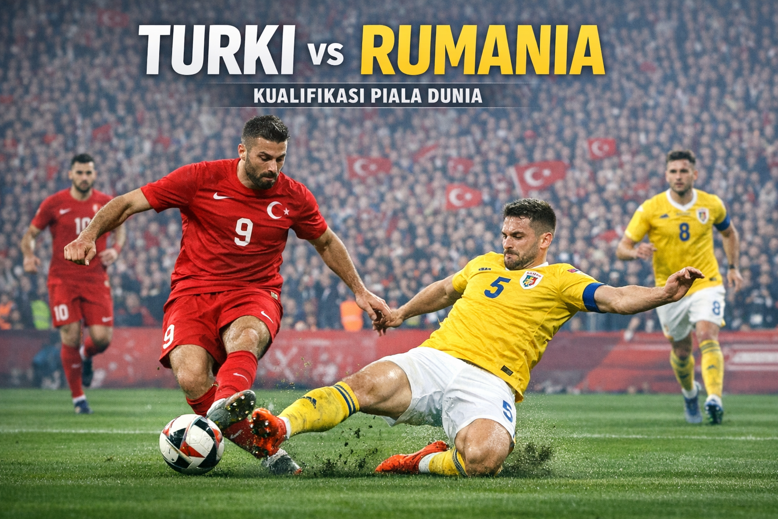 Turki vs Rumania Dini Hari Ini Pukul 00.00 WIB di Jalalive: Duel Panas Kualifikasi Piala Dunia yang Wajib Dinanti