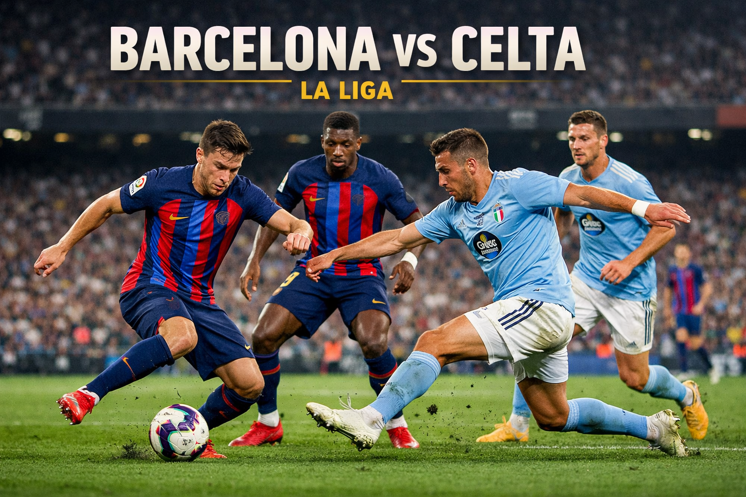 Barcelona vs Celta Vigo La Liga Dini Hari Ini Pukul 02.30 WIB Live Streaming Eksklusif di Jalalive
