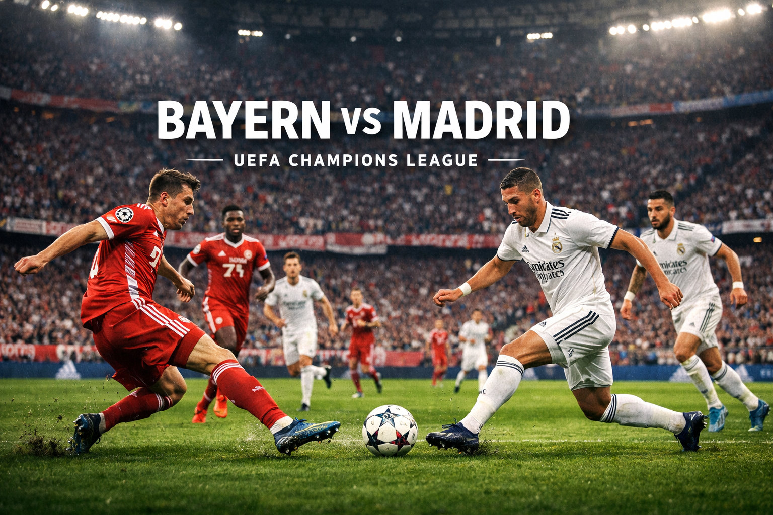 Bayern vs Real Madrid Liga Champions UEFA Dini Hari Ini Pukul 02.00 WIB Live Streaming Eksklusif di Jalalive - Duel Sengit Liga Champions Menanti Malam Ini!