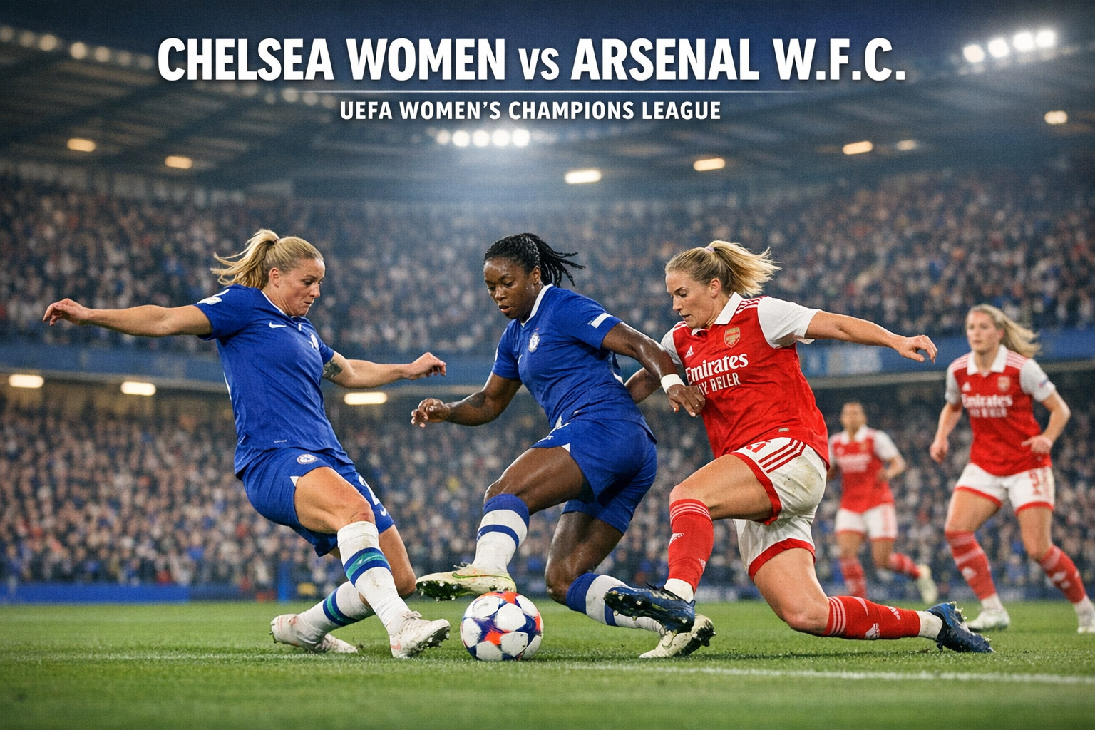 Chelsea Women vs Arsenal W.F.C Dini Hari Ini Pukul 02.00 WIB di Liga Champions Wanita UEFA Live Streaming Eksklusif Jalalive