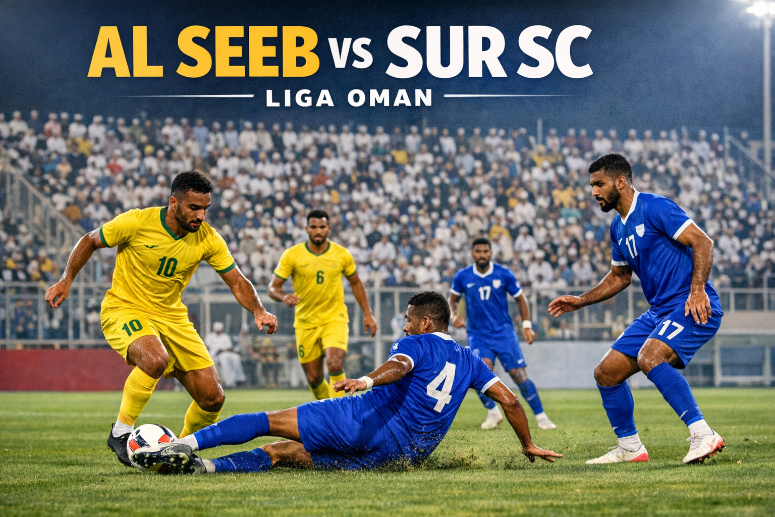 Jalalive Hadirkan Duel Panas Al Seeb vs Sur SC Liga Oman Malam Ini Pukul 23.20 WIB Full Streaming Seru
