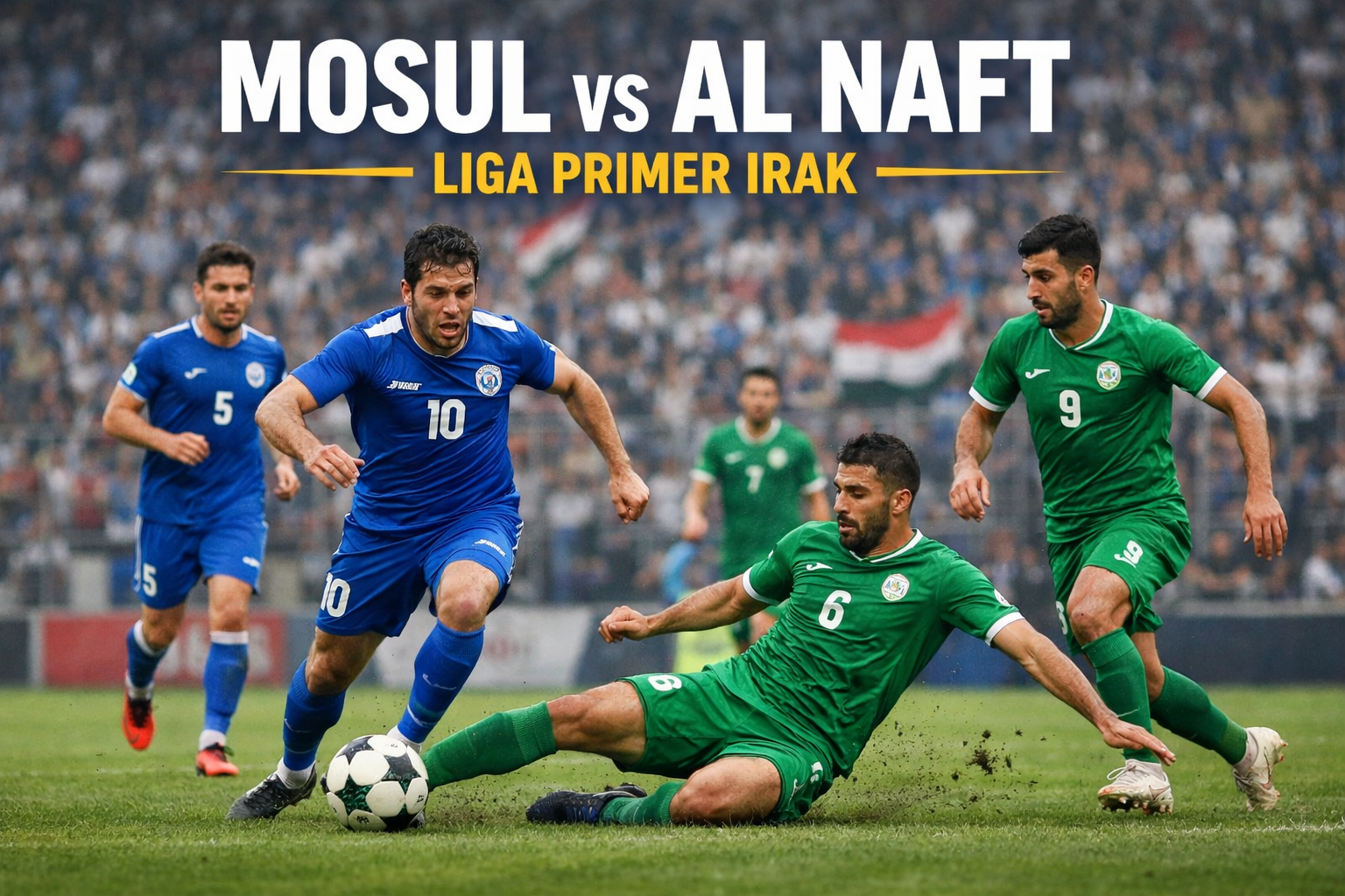 Jalalive Sajikan Laga Panas Mosul vs Al Naft di Iraq Stars League Malam Ini Pukul 21.00 WIB