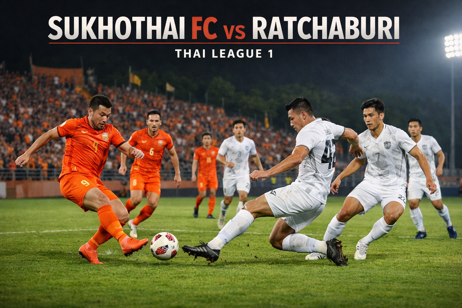 Jalalive Sajikan Live Streaming Sukhothai FC vs Ratchaburi Liga 1 Thailand Malam Ini Pukul 19.00 WIB dengan Kualitas HD Tanpa Gangguan