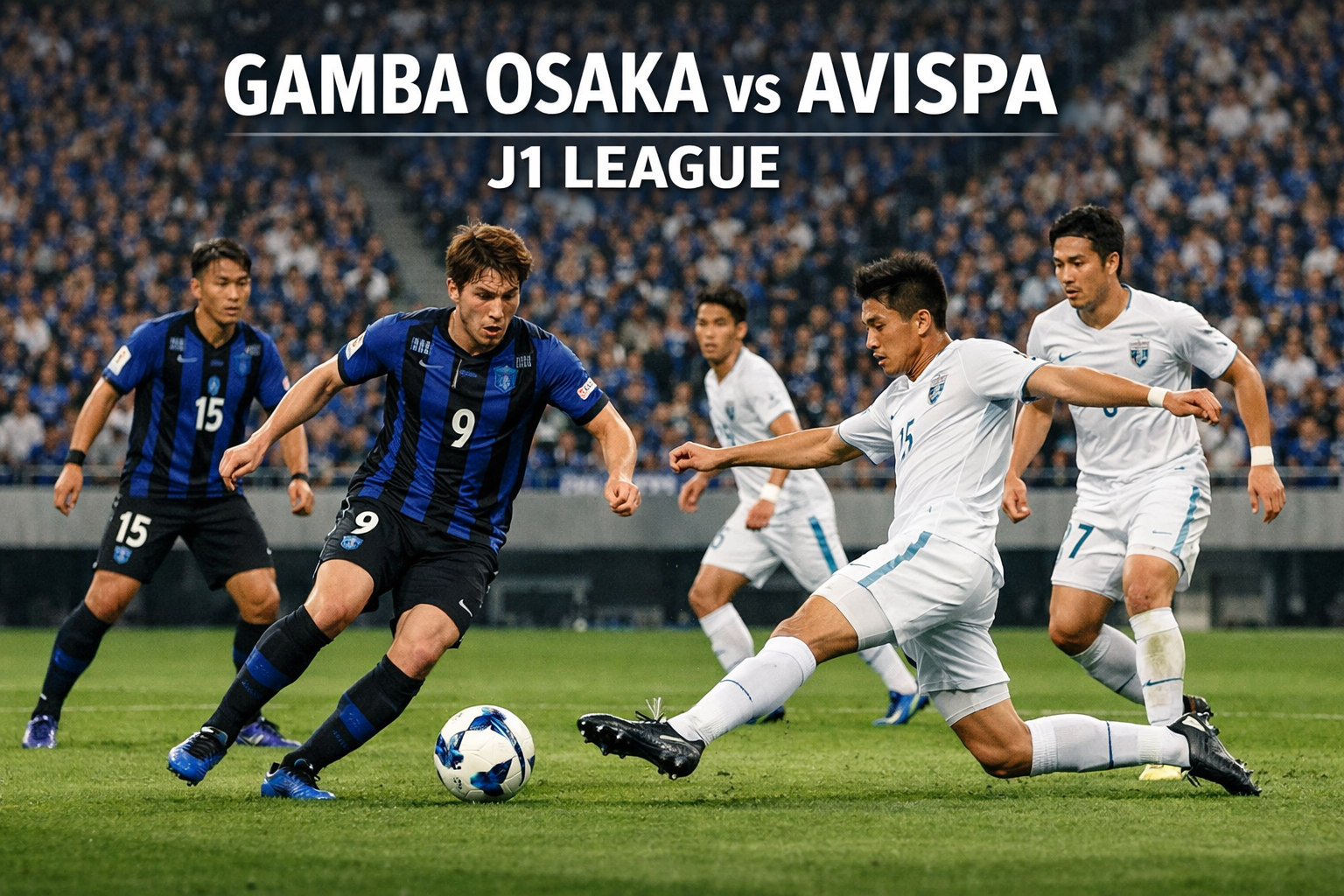 Jalalive Sajikan Siaran Langsung Gamba Osaka vs Avispa di J1 League Hari Ini Jam 17.00 WIB - Saksikan Aksi Seru Dalam Sebuah Pertandingan yang Tak Terlupakan